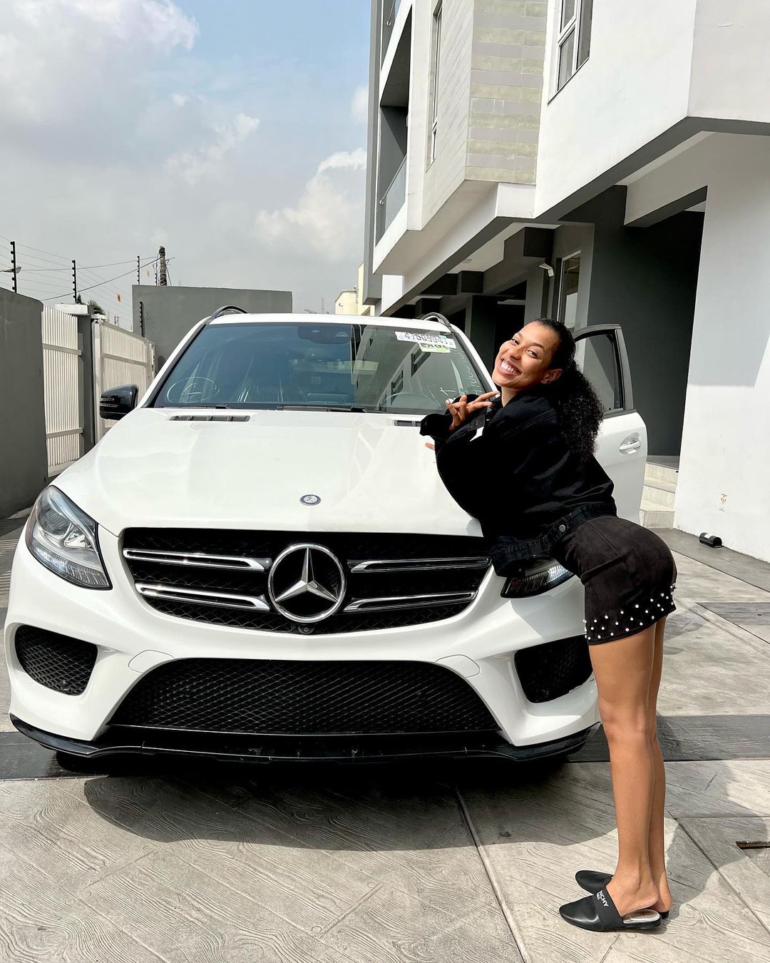 Nini is Living the Baby Girl Life - She Just Got a New Mercedes