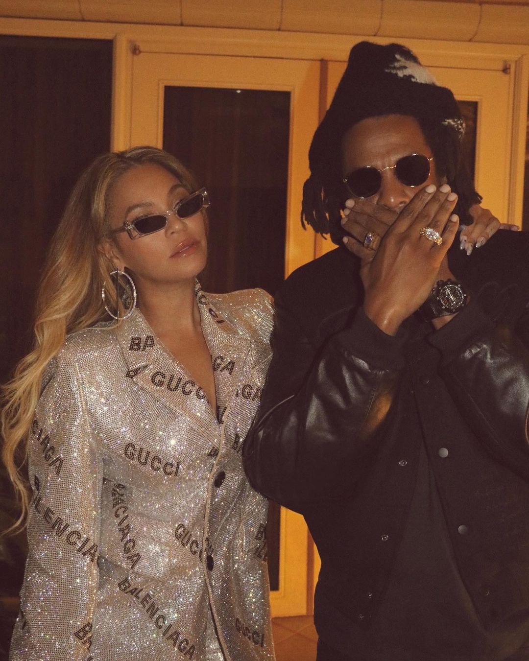 Beyoncé Wore the Most Gigantic Sunglasses, Maybe Ever, During Date Night  With Jay-Z