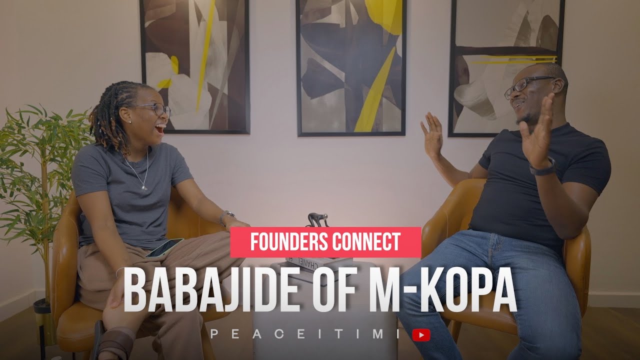 Babajide Duroshola shares his Tech Story on Peace Itimi’s “Founders Connect”