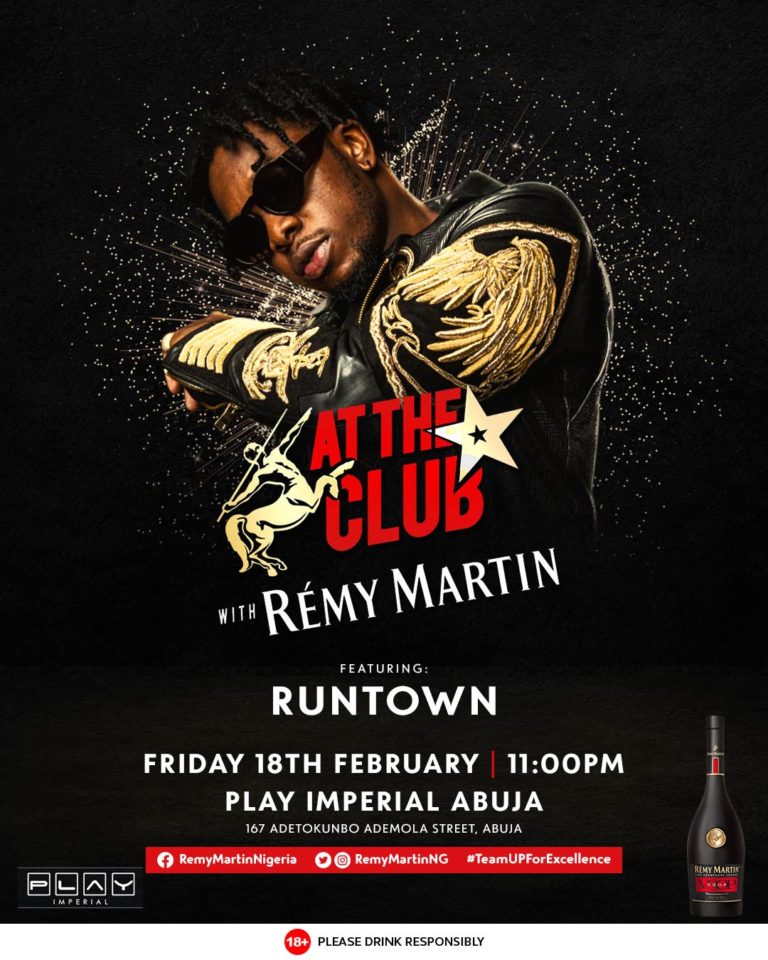 Party with Runtown, Ric Hassani and amazing Female DJs this February as
