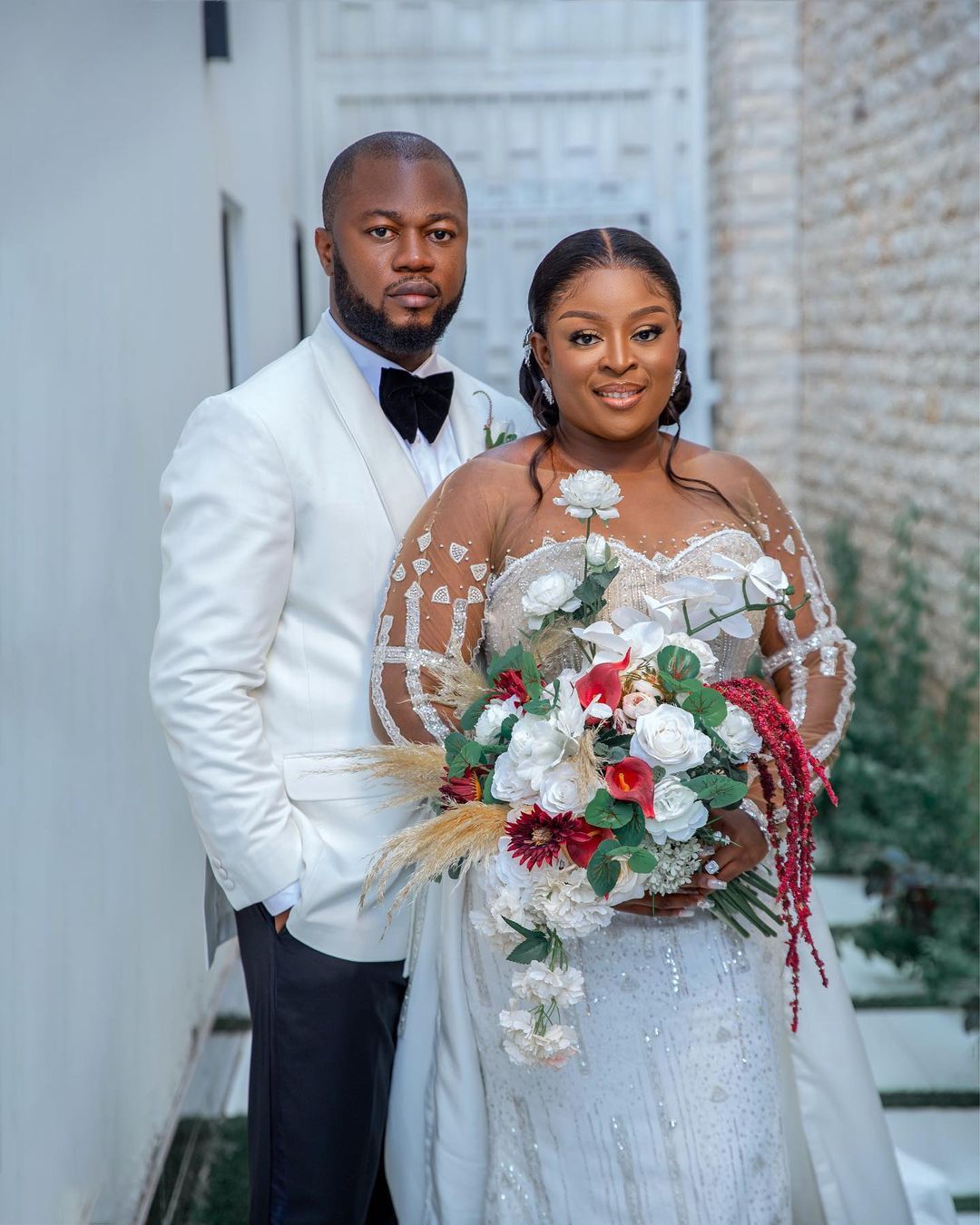 It's #TheBigDealWedding21! See Chetanne & Nnamdi's Trad & White Wedding