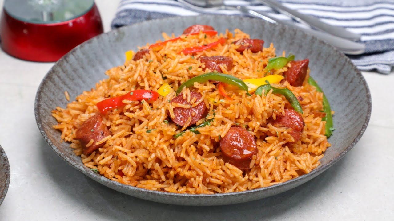 Bookmark This Sausage Rice Recipe by Ify’s Kitchen For Your Next Meal BellaNaija
