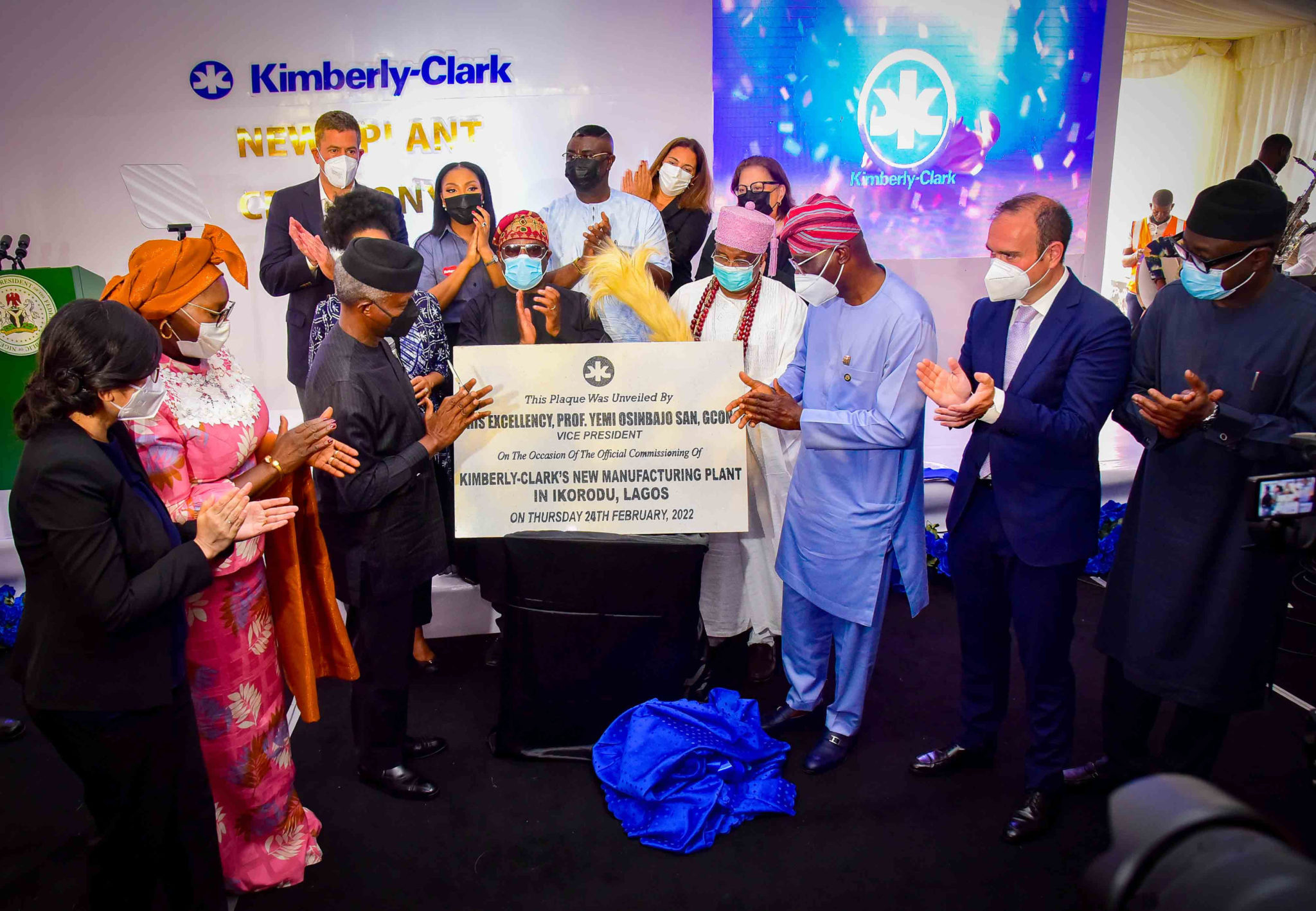 KimberlyClark Nigeria Commissions New Factory in Ikorodu, Lagos