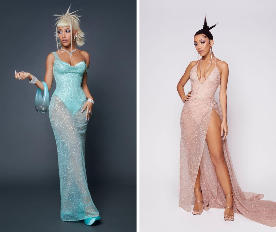 Bnstyle Spotlight Doja Cat S 22 Grammys Dress Took 300 Hours To Construct Bellanaija Bnstyle Spotlight Doja Cat S 22 Grammys Dress Took 300 Hours To Construct Bellanaija