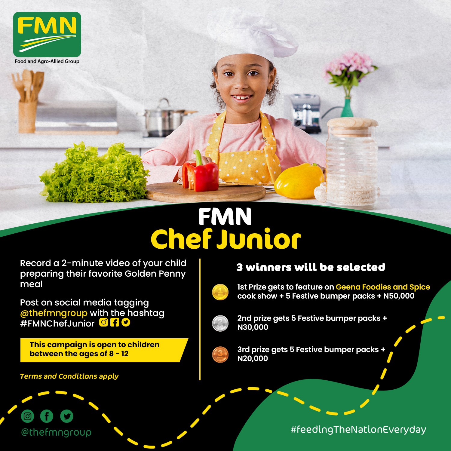 FMN Chef Junior is here! Register your Child for a... Image