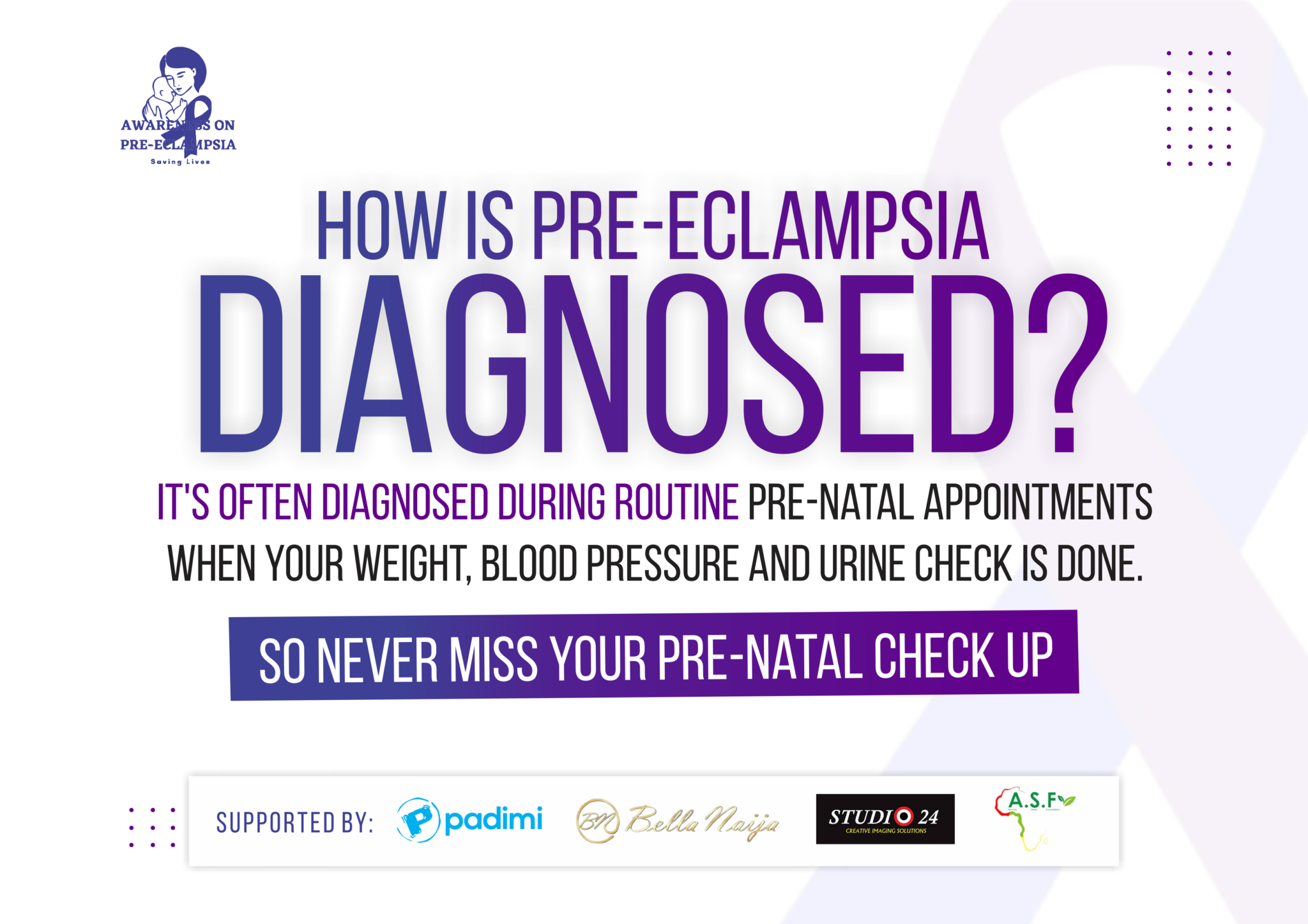 Shine Begho Initiative is Commemorating Preeclampsia Month With a Free