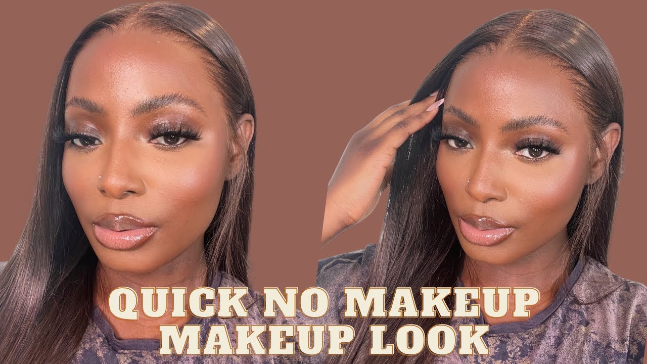 den første Ikke kompliceret Gæsterne Here's a quick no-makeup look you can try, courtesy of Gbemisola |  BellaNaija