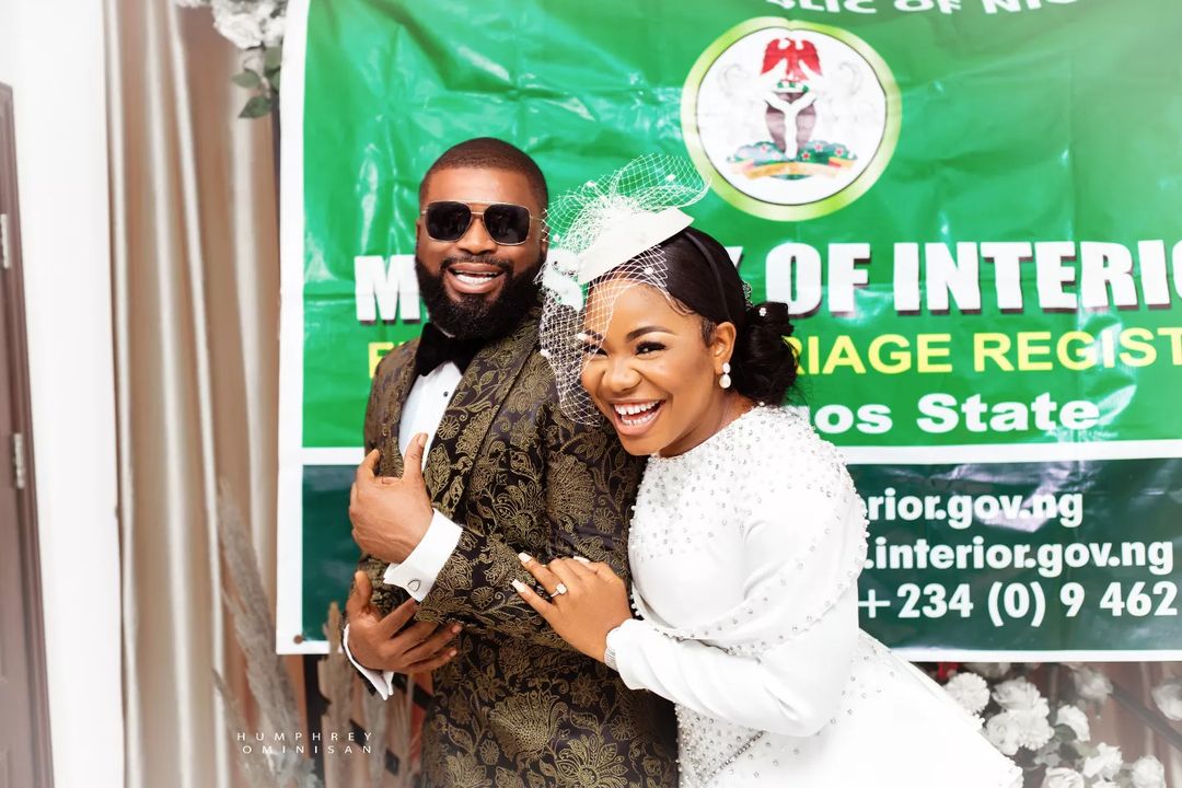 Mercy Chinwo and fiancé, Pastor Blessed tie the knot