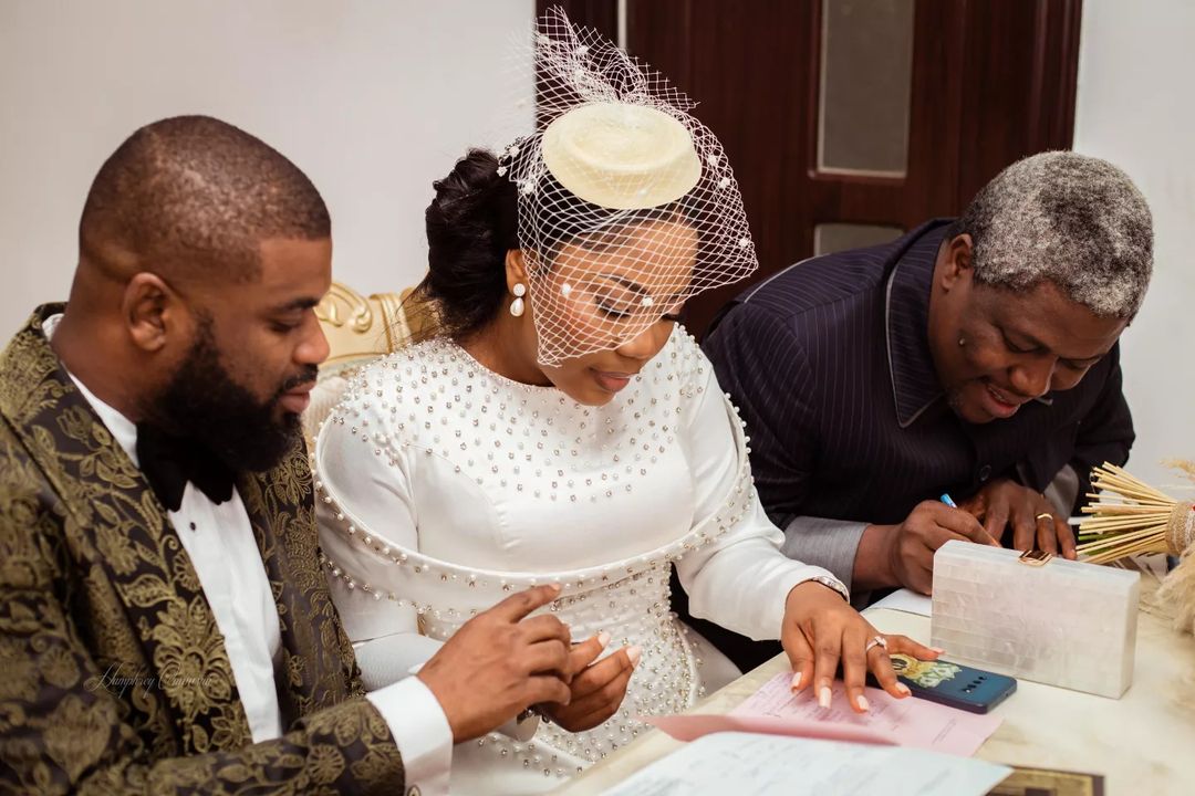 Mercy Chinwo and fiancé, Pastor Blessed tie the knot
