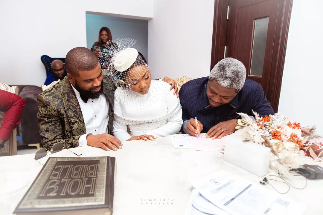 Mercy Chinwo and fiancé, Pastor Blessed tie the knot