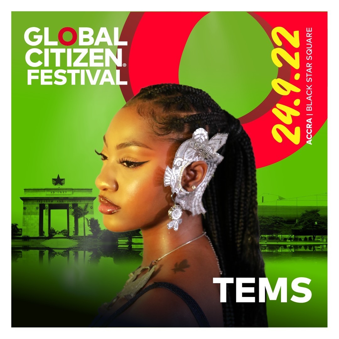 Tems, Stormzy, Gyakie, Sarkodie & Stonebwoy to Perform at Global Citizen  Festival in Ghana | BellaNaija