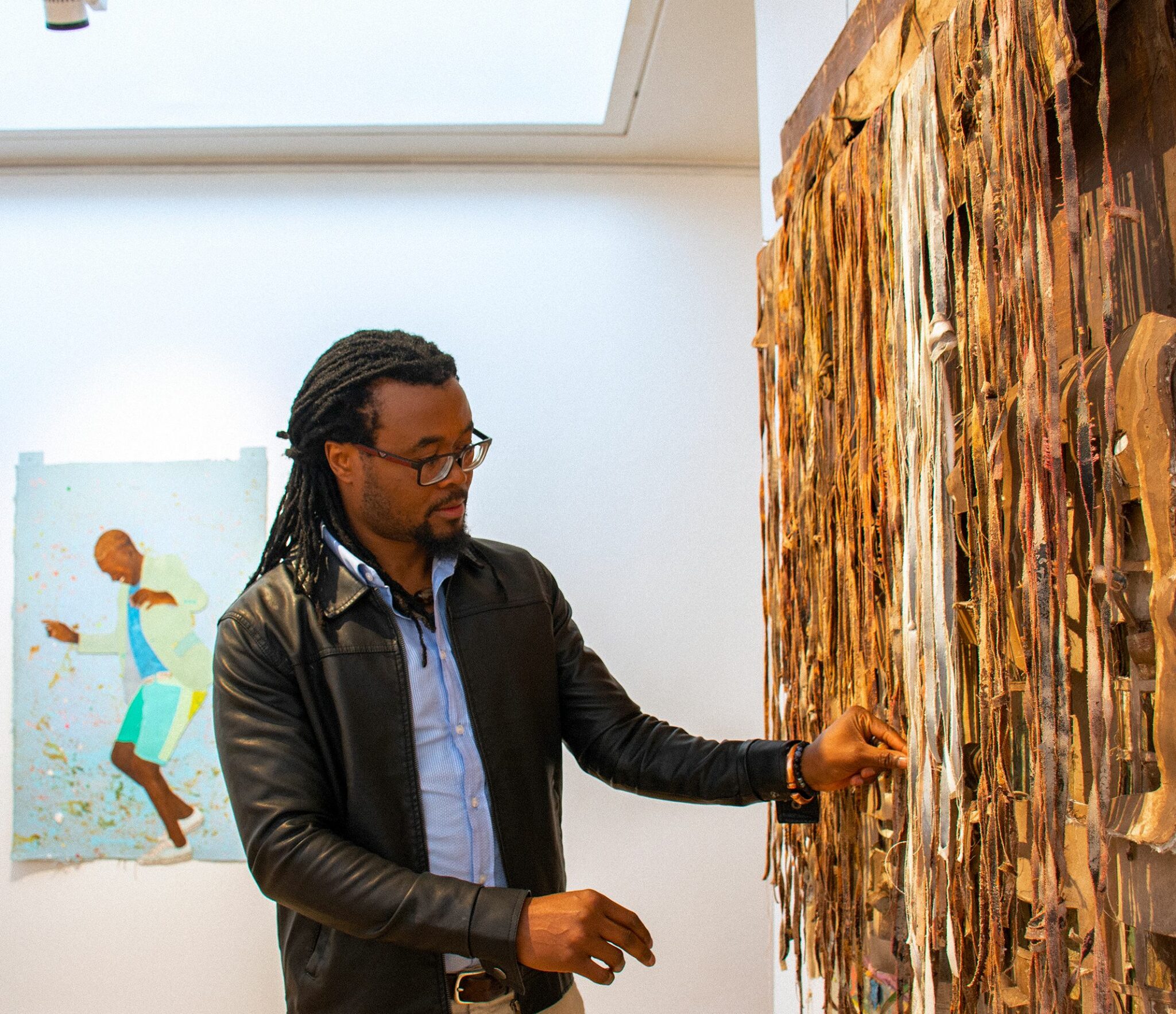 Congolese visual artist Thonton Kabeya takes art lovers on a musical ...