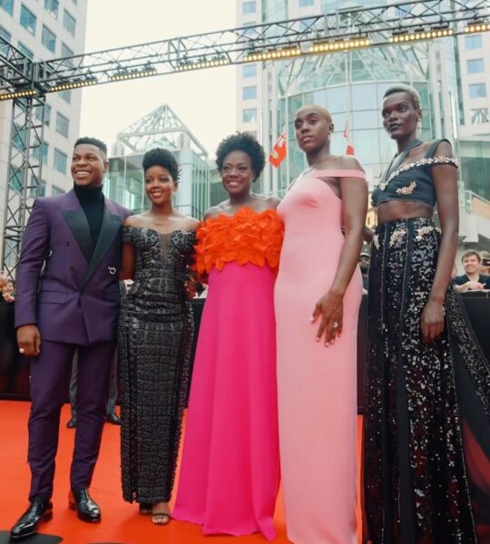 Viola Davis, Angela Bassett, Sheila Atim & "Top Gun Maverick" bag