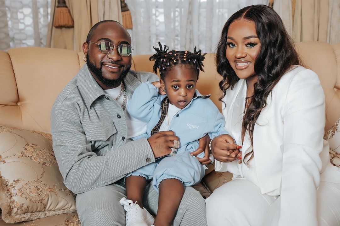Davido Chioma Ifeanyi Are Picture Perfect In This Family Photo 