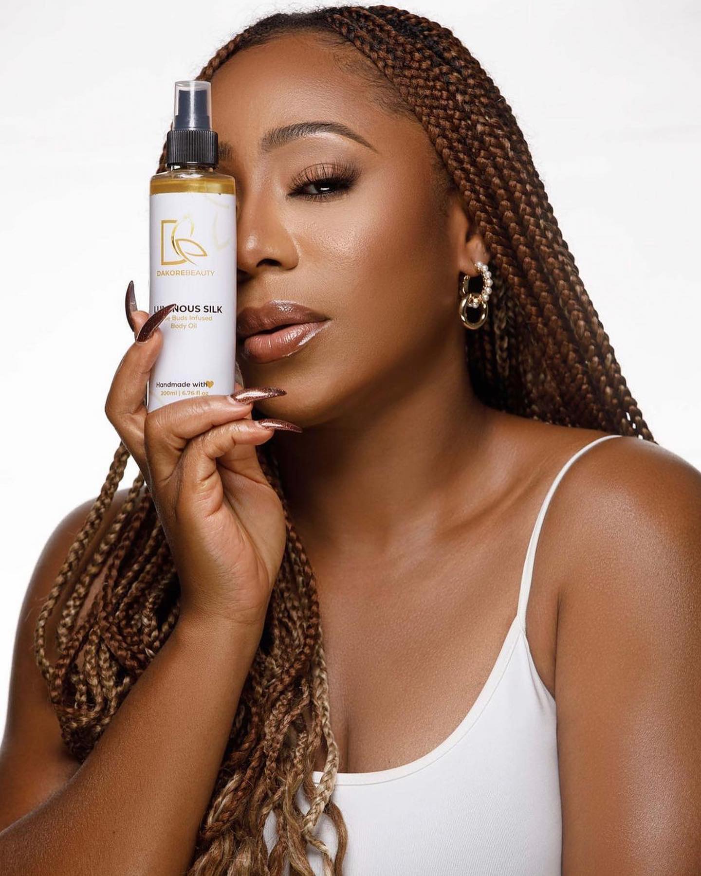 Dakore Egbuson-Akande launches her All-Natural Beauty Line for Women of Colour in Lagos