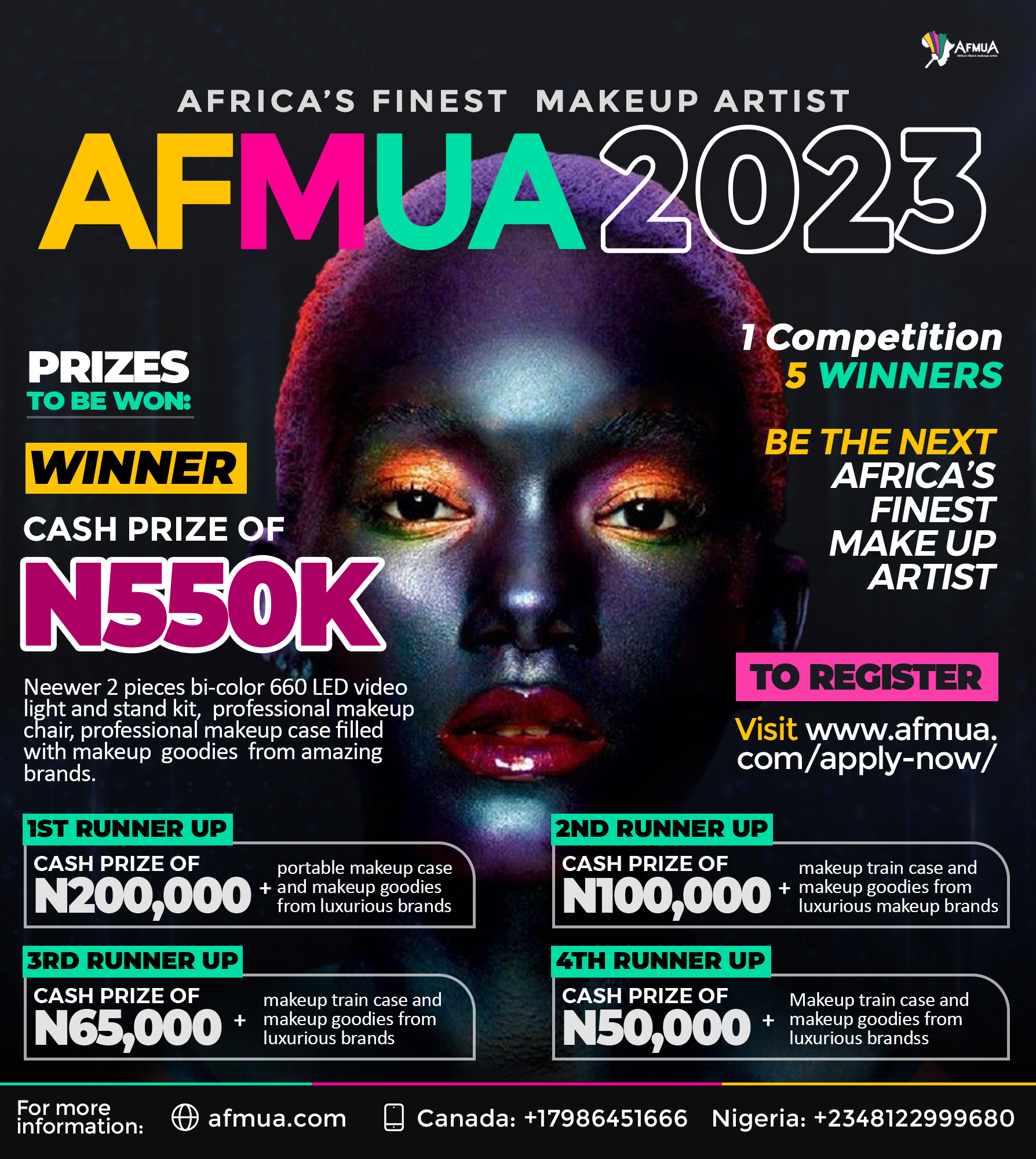 Afmua 2023 Africa S Finest Make Up
