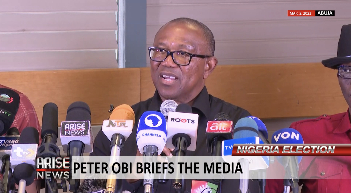 What Peter Obi Said in His Press Conference