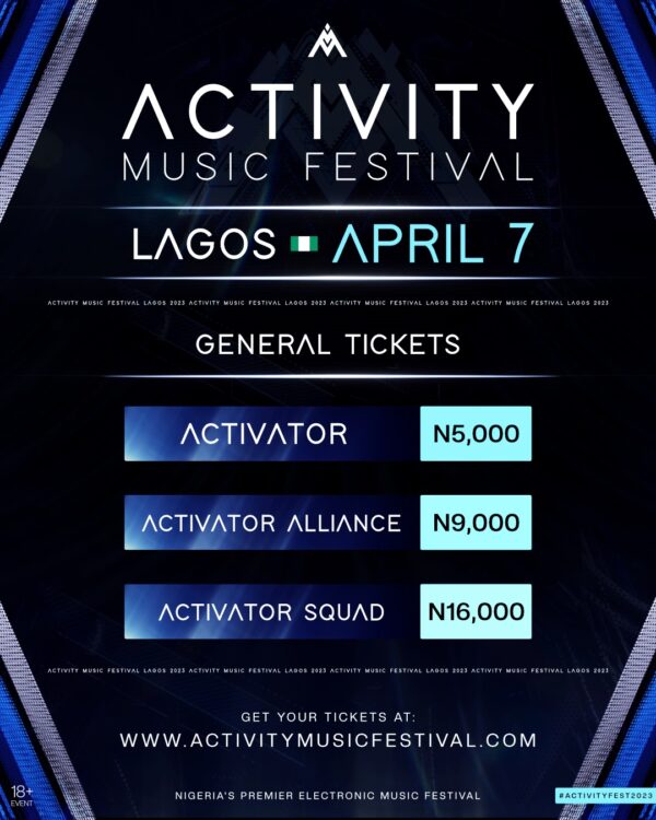 Activity Fest Returns With a Bang on April 7 | BellaNaija