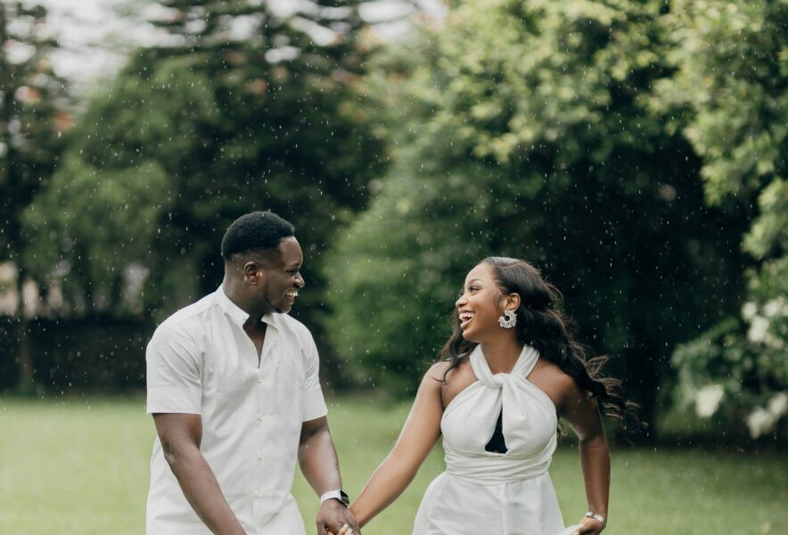 Funmi& Vwakpor are on a Forever Journey! Their Pre-wedding Photos Will Make You Smile thumbnail