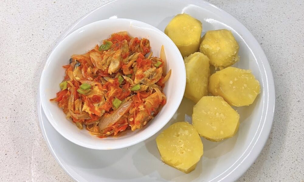 This Sweet Potato & Fish Sauce Recipe is Perfect for Breakfast | BellaNaija
