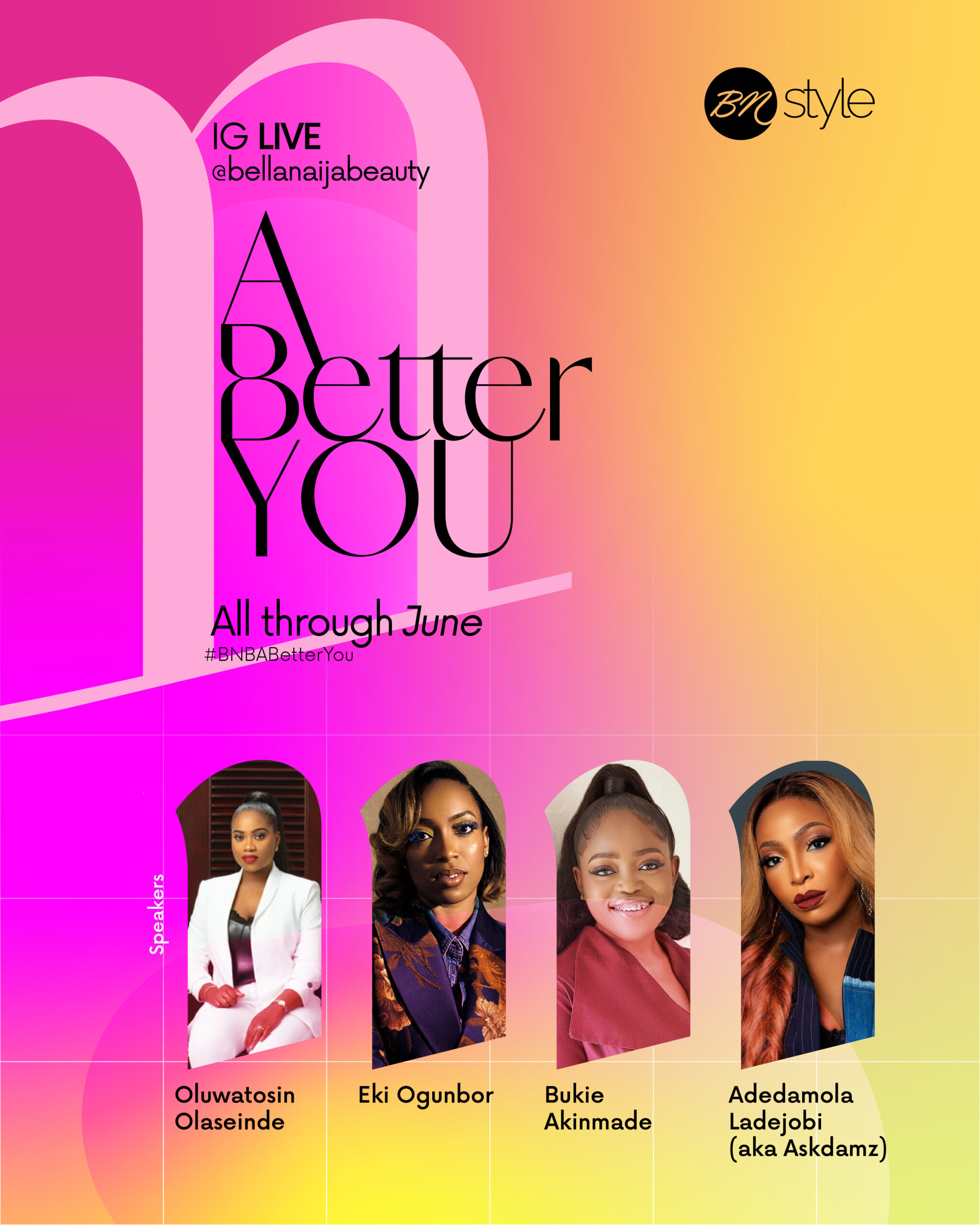 #BNBABetterYou: Meet Our Amazing Line of Speakers for the "A Better You" Series - Vimarsana News