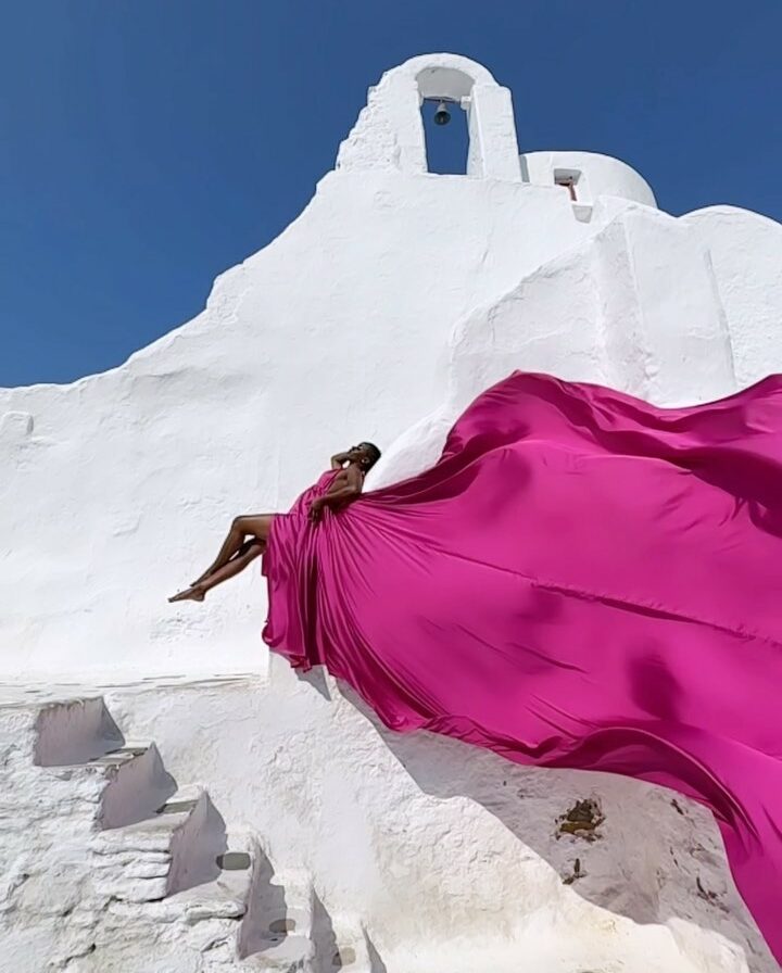 Bella Okagbue Is Living Her Best Life In Mykonos, Greece | WATCH - Vimarsana News