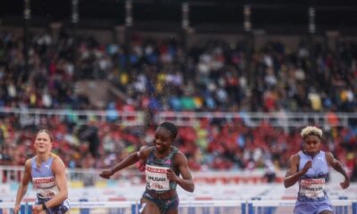 Nigerian stars shine at New Balance Indoor Grand Prix as Amusan