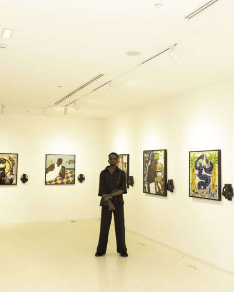 Mr Eazi’s “The Evil Genius” Art Exhibition Opens in Accra at Gallery 1957