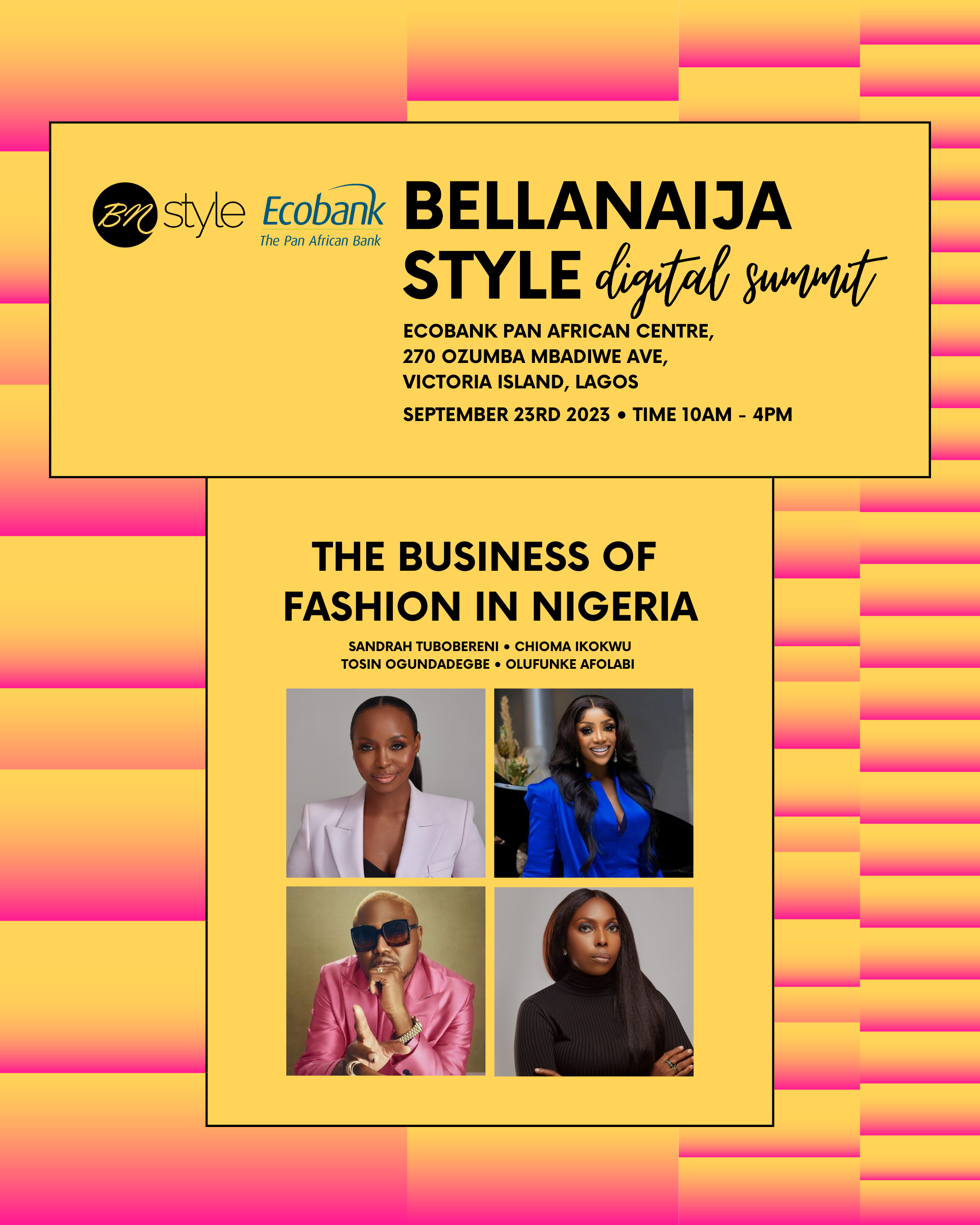 The Business Of Fashion In Nigeria: Meet These Panellists At BellaNaija Style Digital Summit 2023 - Vimarsana News