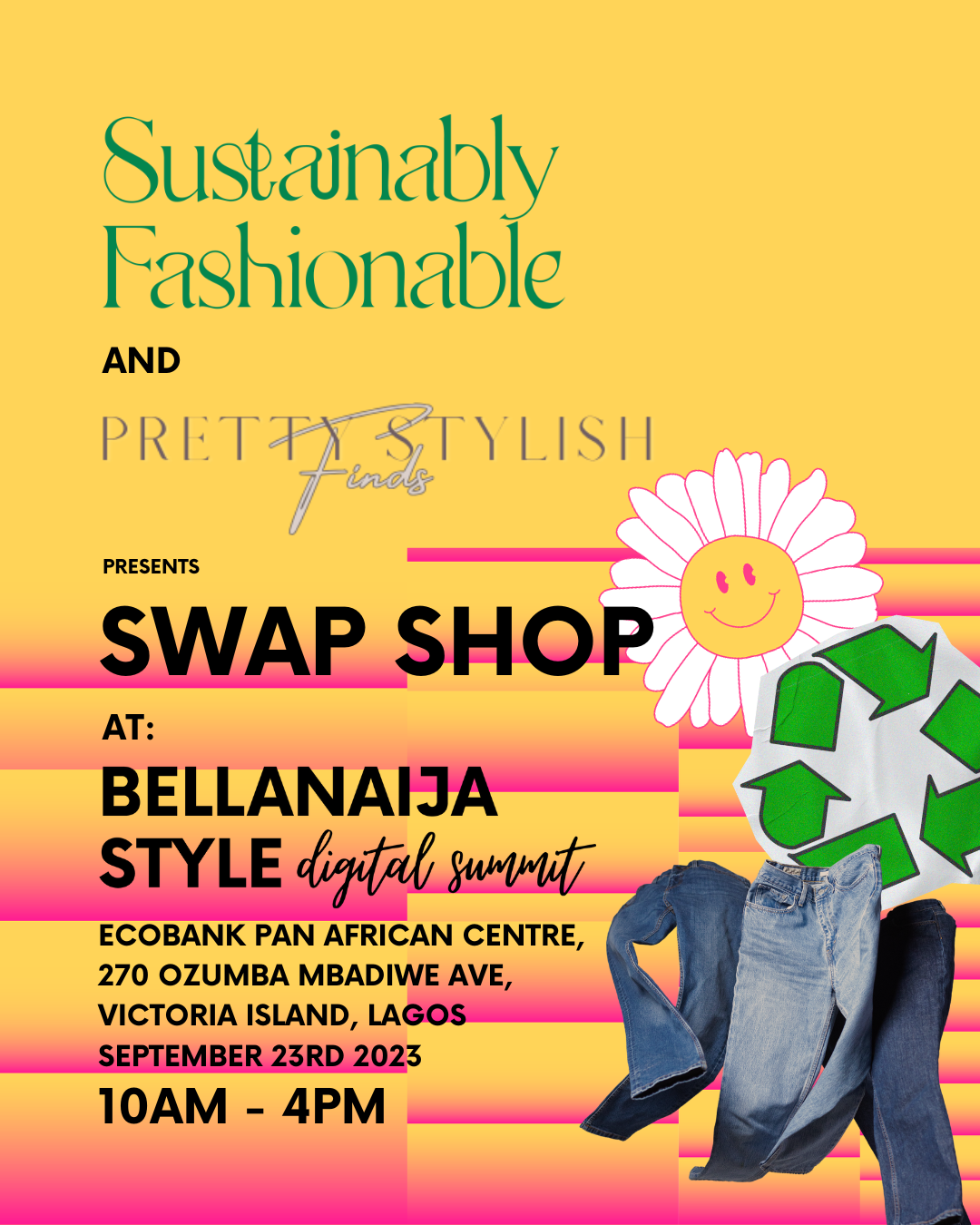 #BNSDigitalSummit23: Everything To Know About The BellaNaija Style x PrettyStylishFinds “Sustainability Corner”