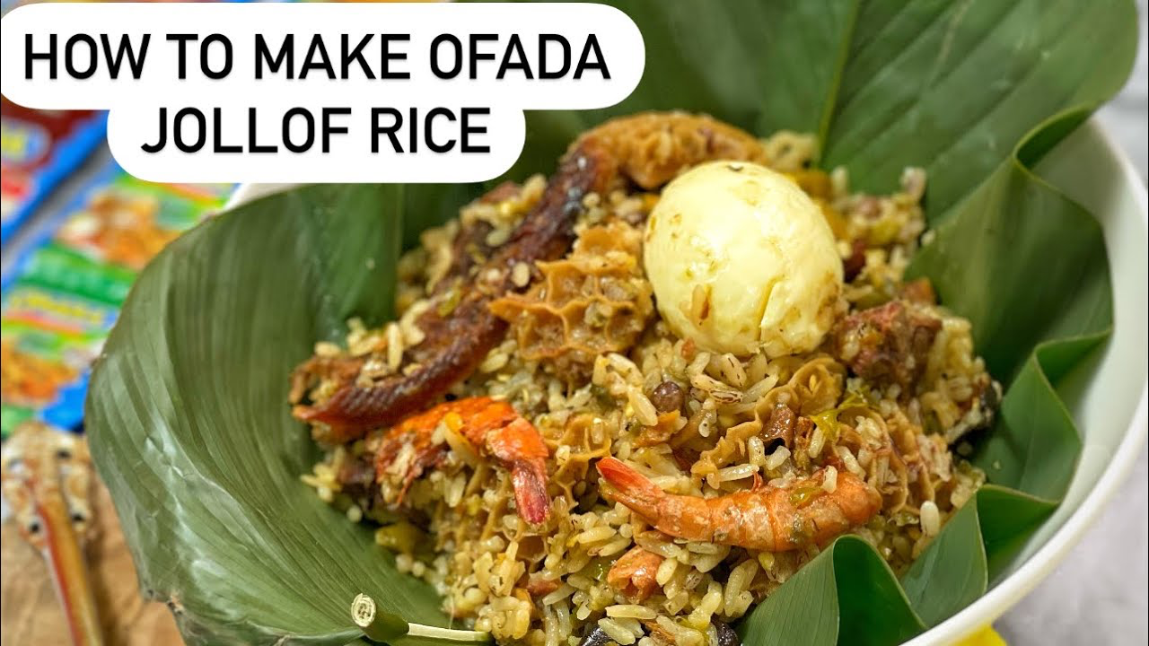 Geena’s A Delicious Twist on Ofada Jollof Rice is a Must-Try | Watch