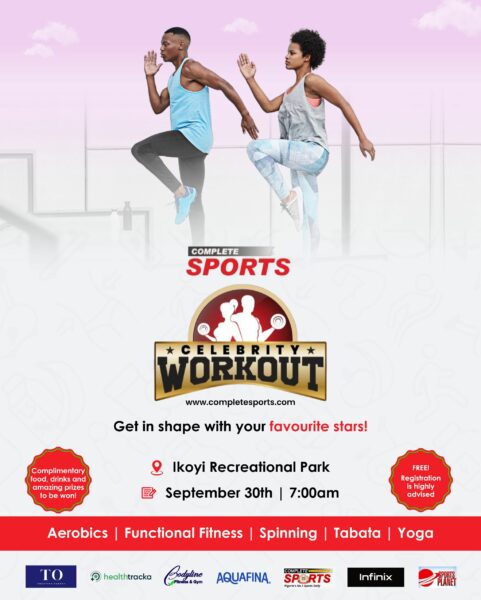 Complete Sports Celebrity Workout 2.0 Returns Bigger and Better! Register Here