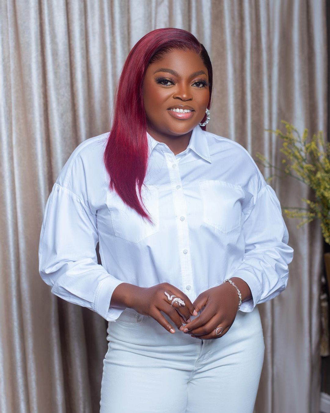 Please, Give Funke Akindele Her Flowers