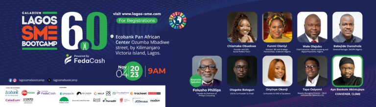 Caladium Lagos SME Bootcamp 6.0: A Symposium of Brilliance and Vision | Nov 4th