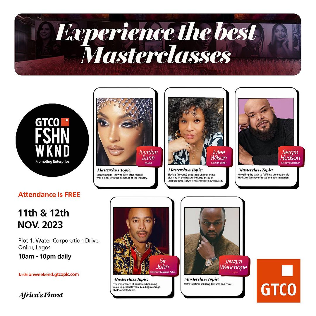See the 11 Designers to Keep an Eye Out For at GTCO Fashion Weekend 2023 - Vimarsana News