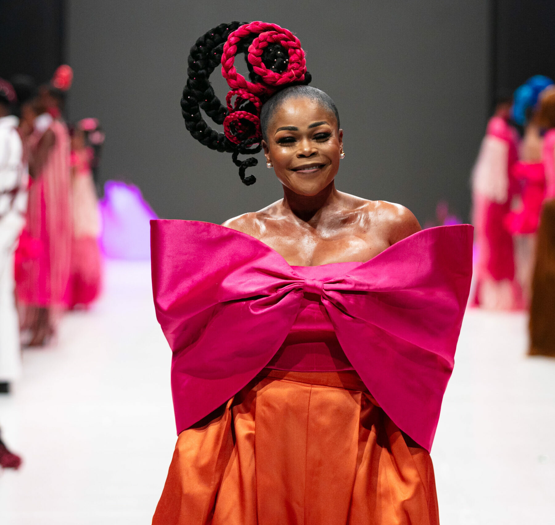 ICYMI: Here's How Shaffy Bello Brought Timeless Glam To Lagos Fashion Week 2023 With Lush Hair - Vimarsana News