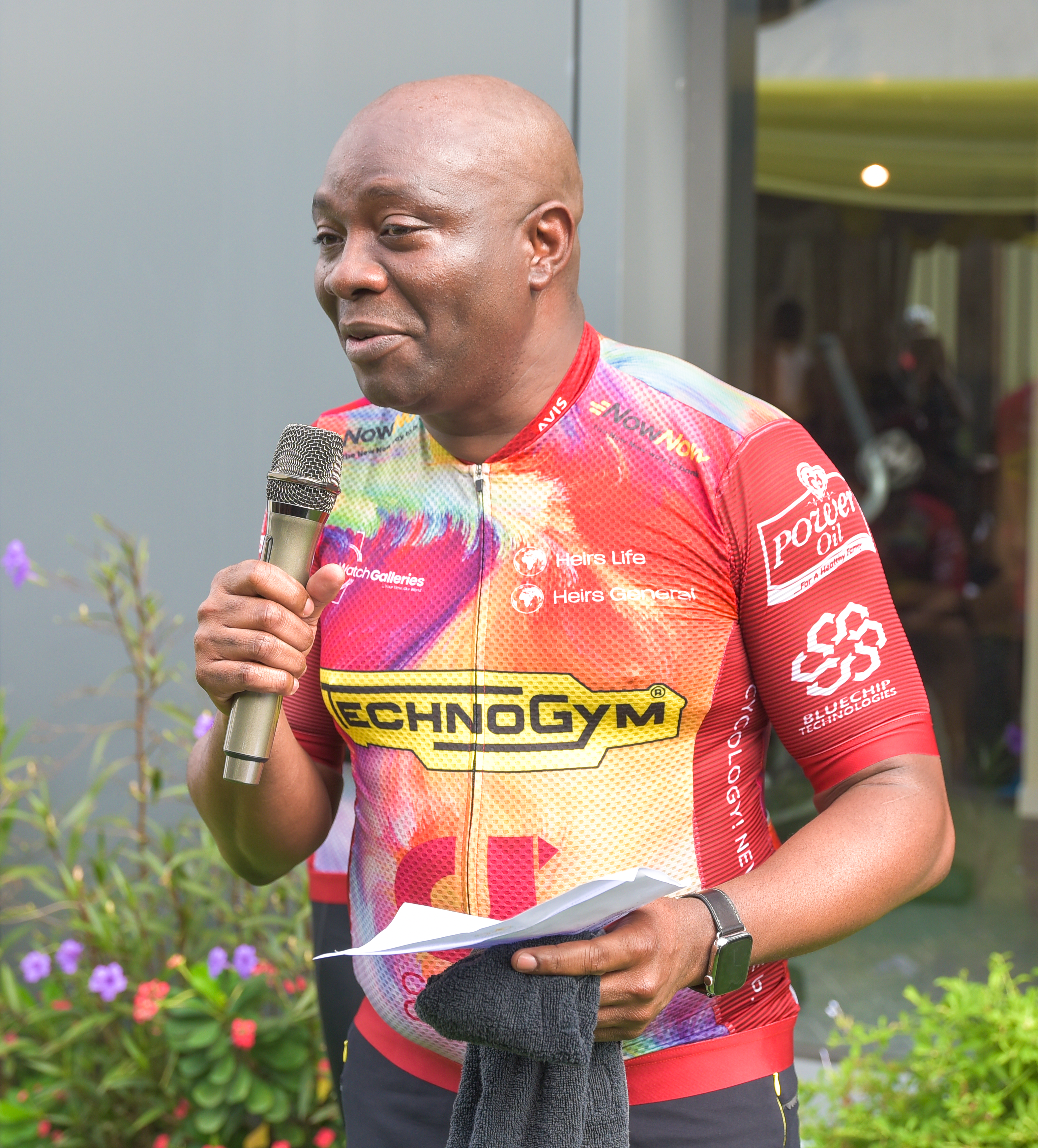 Technogym the Headline Sponsor of Cycology Cycling club|Fab.ng