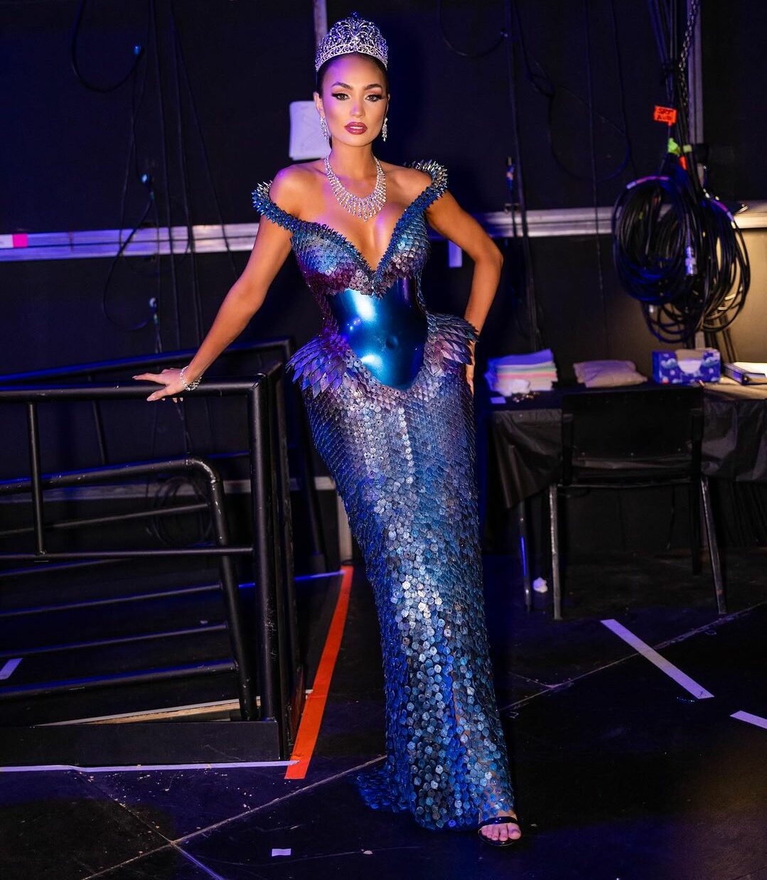The 72nd Miss Universe Rocked A Girdled South African Masterpiece For Her Final Walk In El Salvador