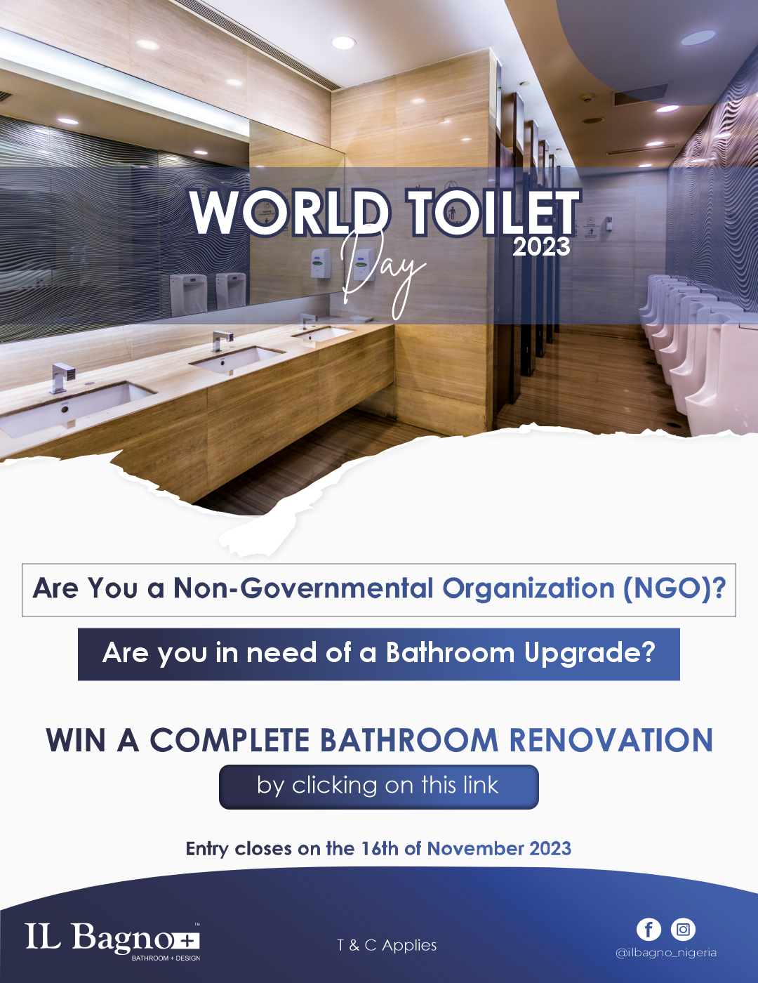 World Toilet Day 2023: IL Bagno is set to give two NGOs a Refurbished ...