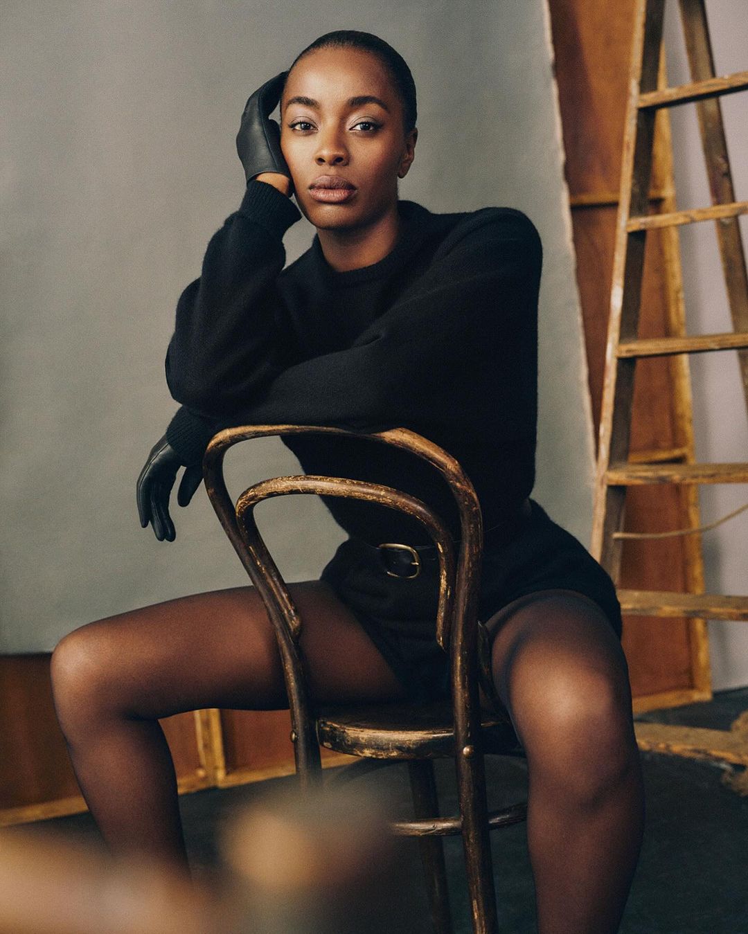 British-Nigerian AJ Odudu Stuns in Minimal Glam on the New British Vogue, Out Now! - Vimarsana News