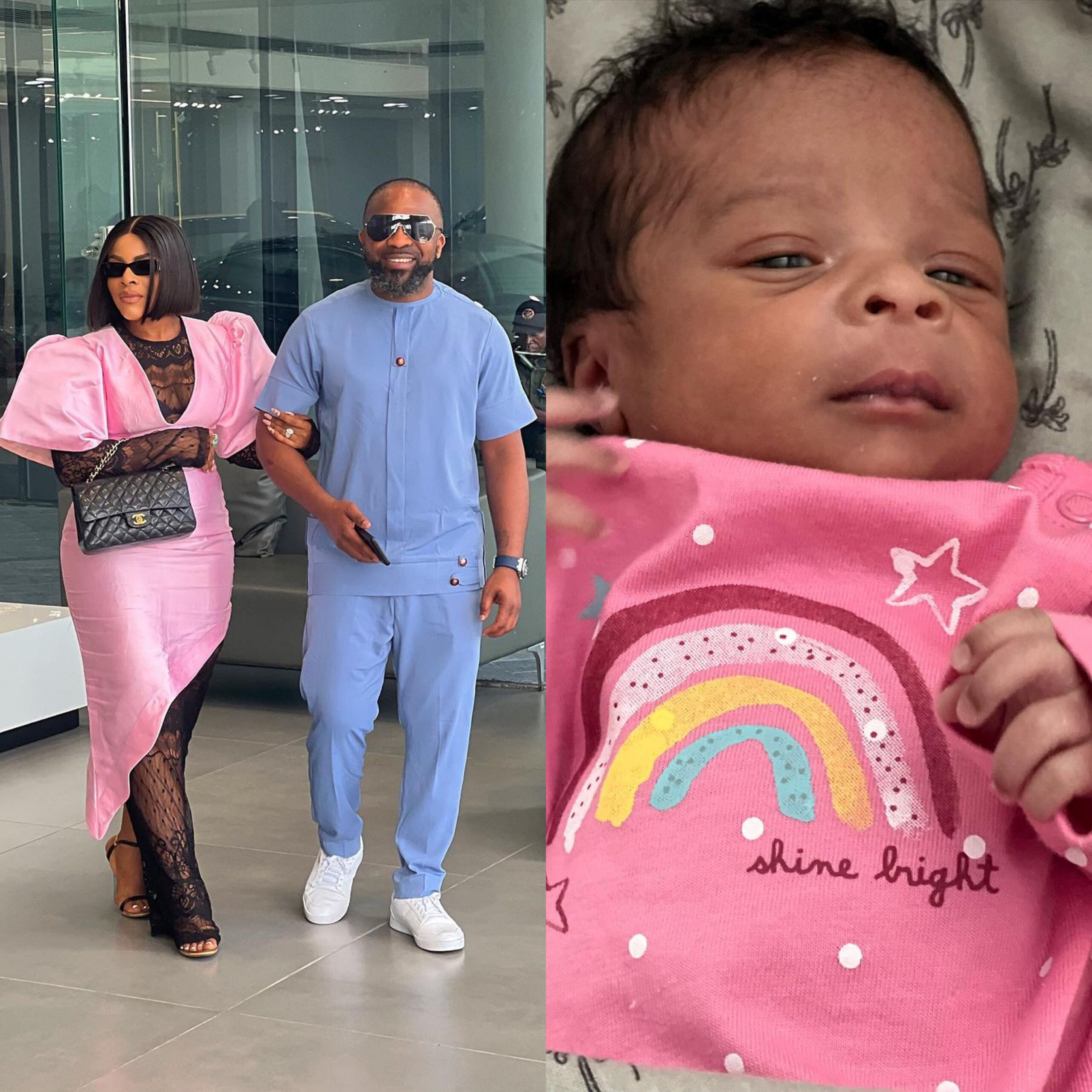 Say Hello to Laura Ikeji & Ogbonna Kanu’s Baby Girl Chanel!