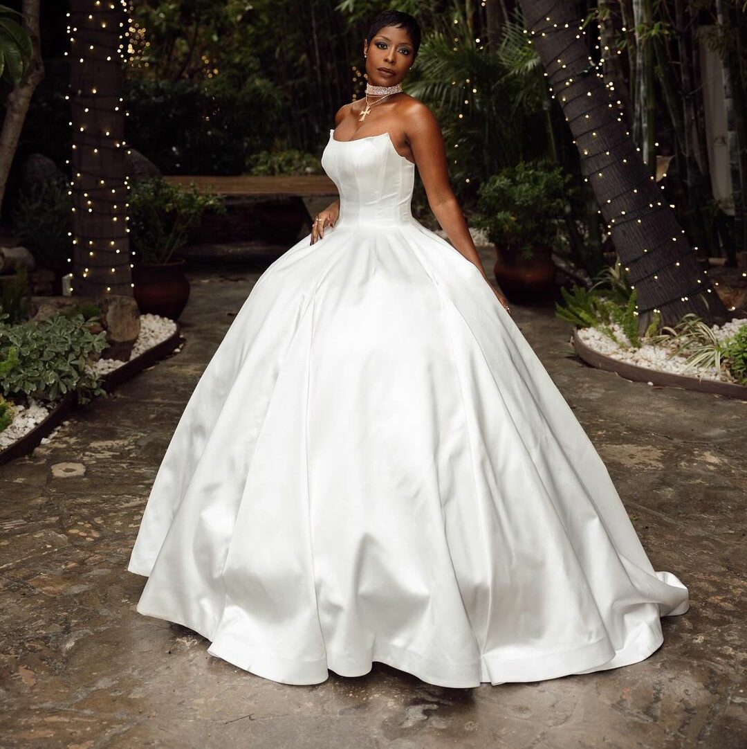 Dressed in African Brand — Hanifa, Jenee Naylor was the 'Belle of the Ball' at her 1st Fifteen Percent Pledge Gala - Vimarsana News
