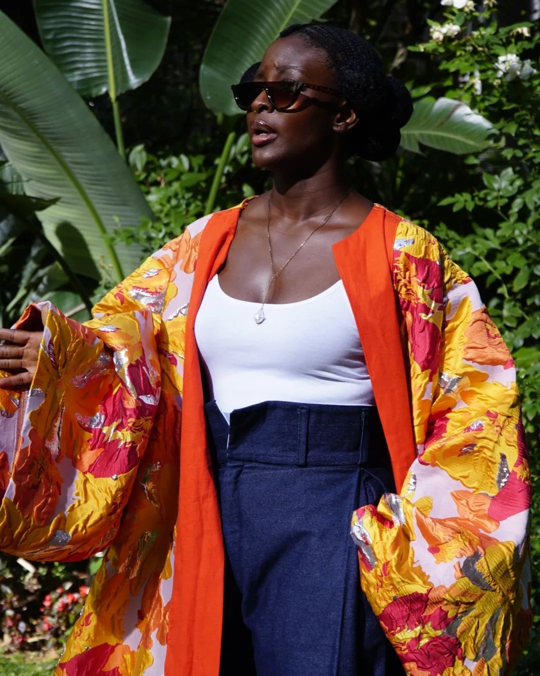 Folu Storms Just Wore the Robe Style That Makes Every Outfit A Statement