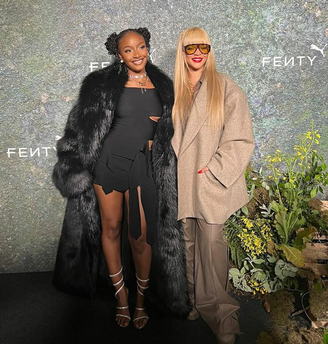 Ayra Starr Links Up with Rihanna at FentyBeautyxPuma Launch