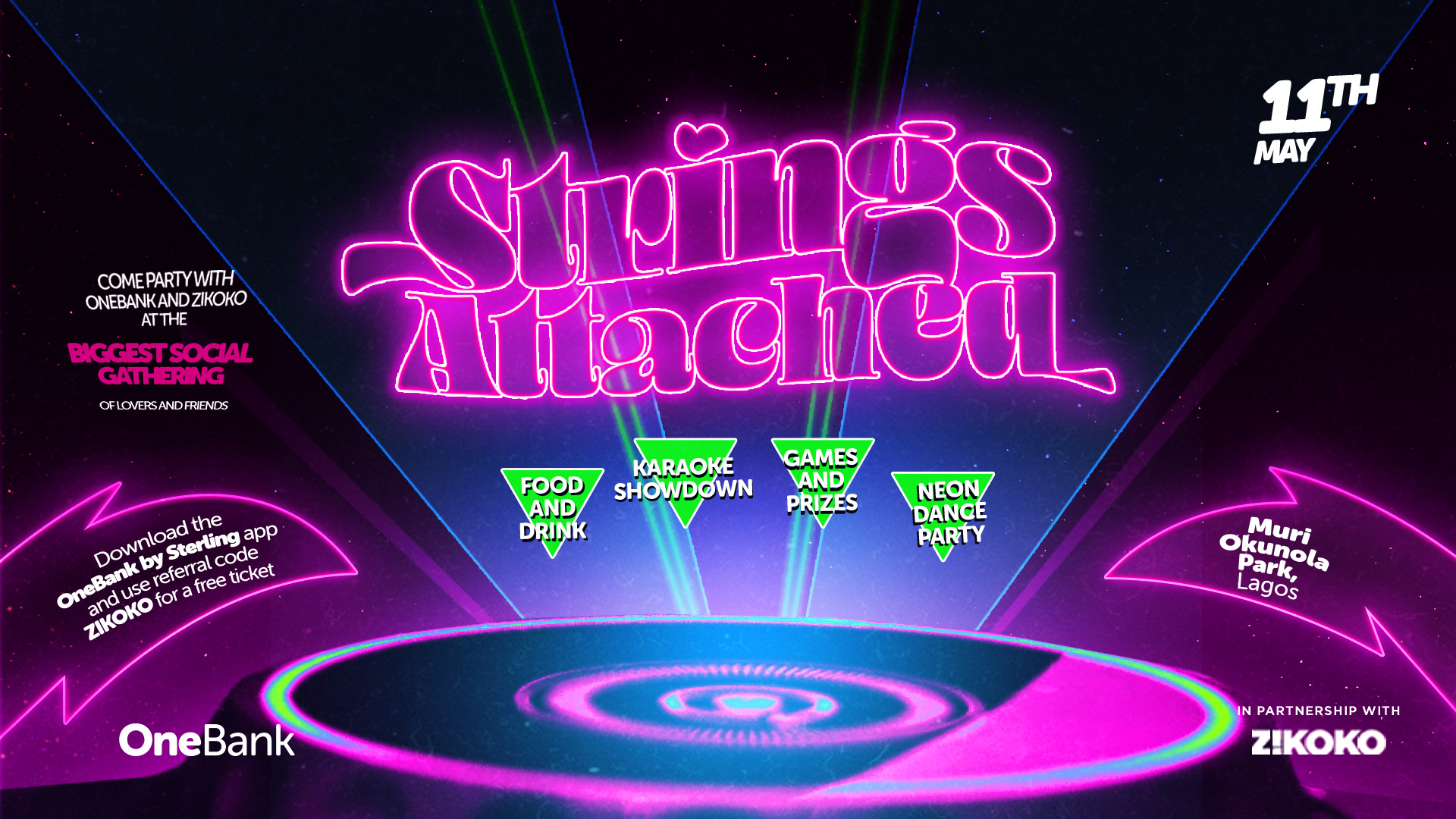 Get Ready to Dance at Strings Attached! A Social Event for Friends and Lovers | May 11th