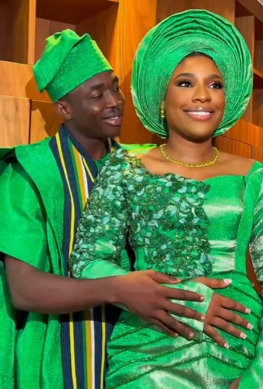 #SailingToSunday… Here’s Your First Look at Theophilus Sunday & Ashlee at their Traditional Wedding