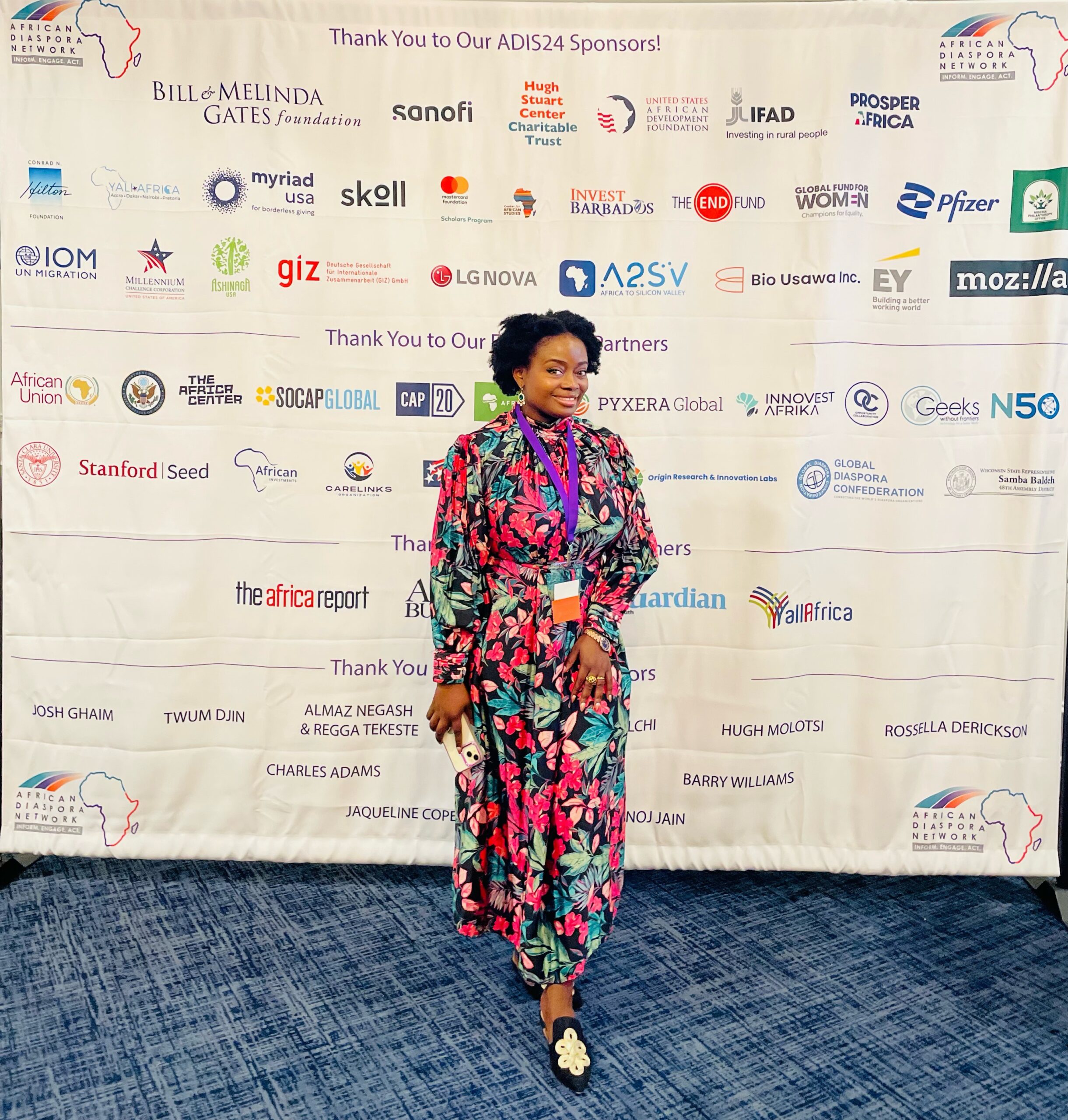 Sahndra Fon Dufe: Elevating African Voices and Enriching Futures – My ADIS24 Experience (I)