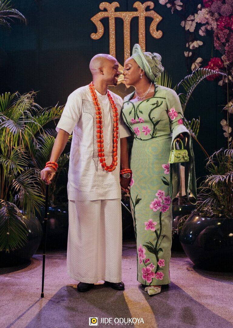 Enjoy The Opulence of Culture in Adetutu & Uyi’s Yoruba -Edo Trad!