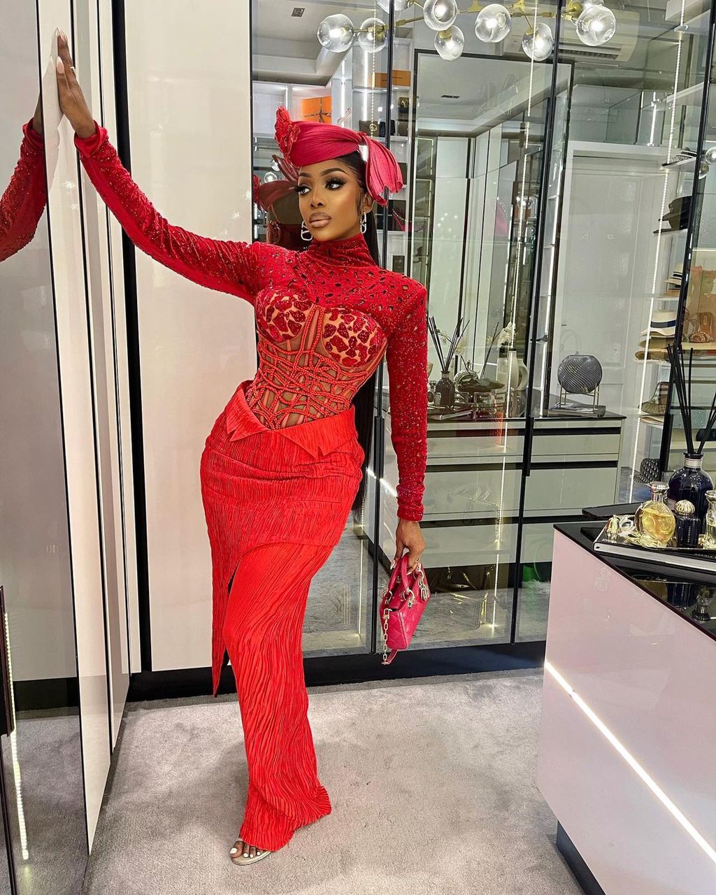 The Nitty Gritties of Chioma Ikokwu's Show-Stopping Elegance at HighTea with BellaNaija Style - Vimarsana News