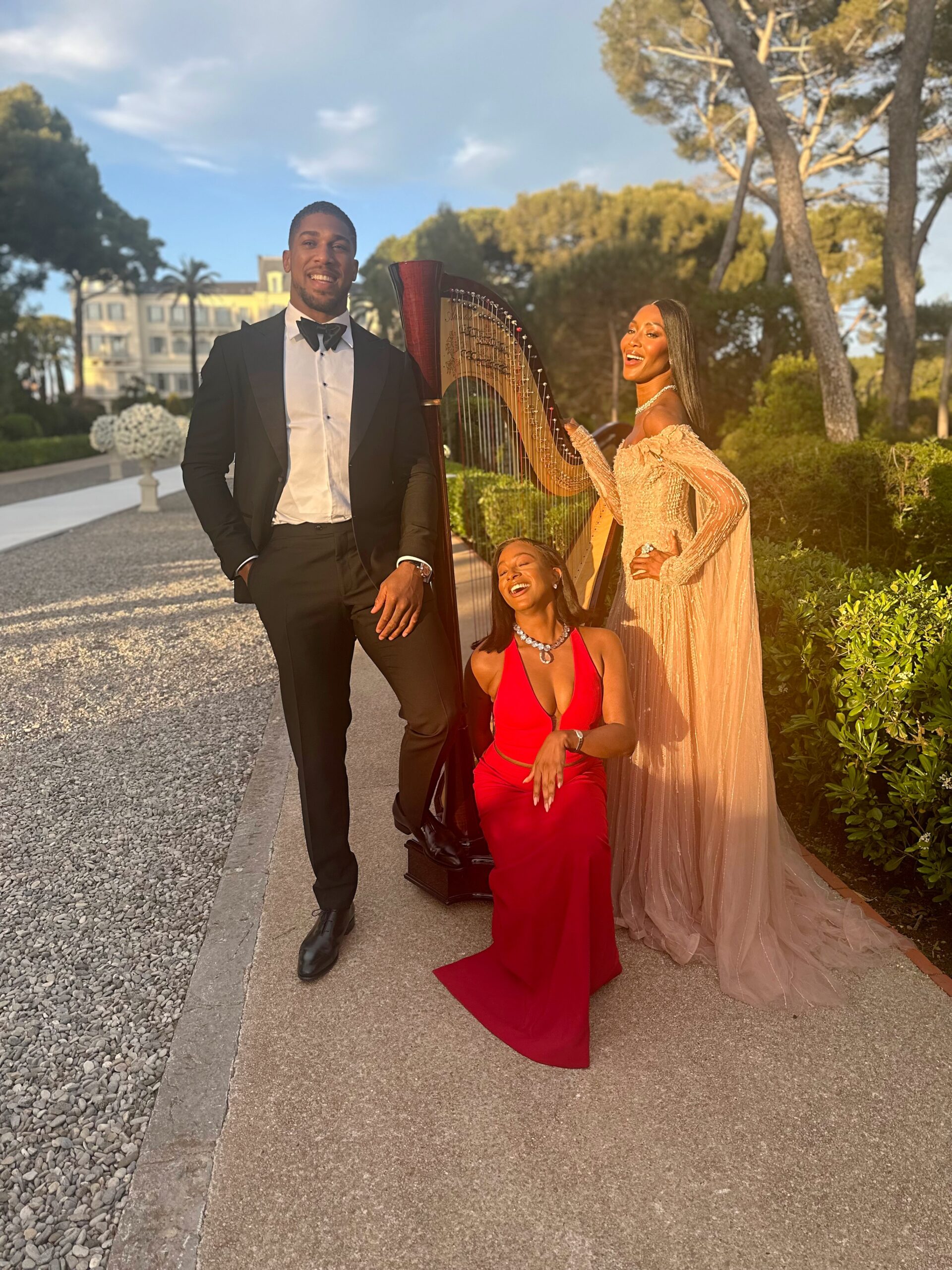 Cuppy Otedola, Naomi Campbell & Anthony Joshua Attend Umar Kamani’s Wedding